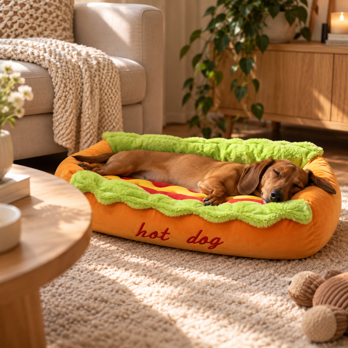 Cama Para Perros Hot Dog