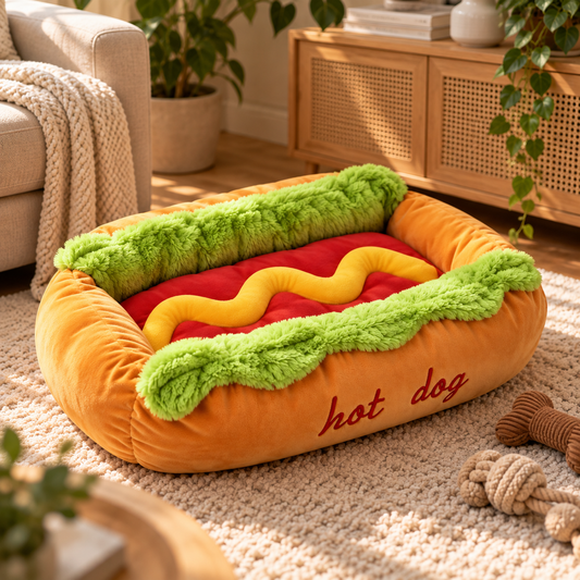 Cama Para Perros Hot Dog