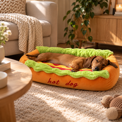 Cama Para Perros Hot Dog